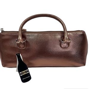 NWT Primeware Wine Clutch Birmingham Design Bronze Corckscrew Purse